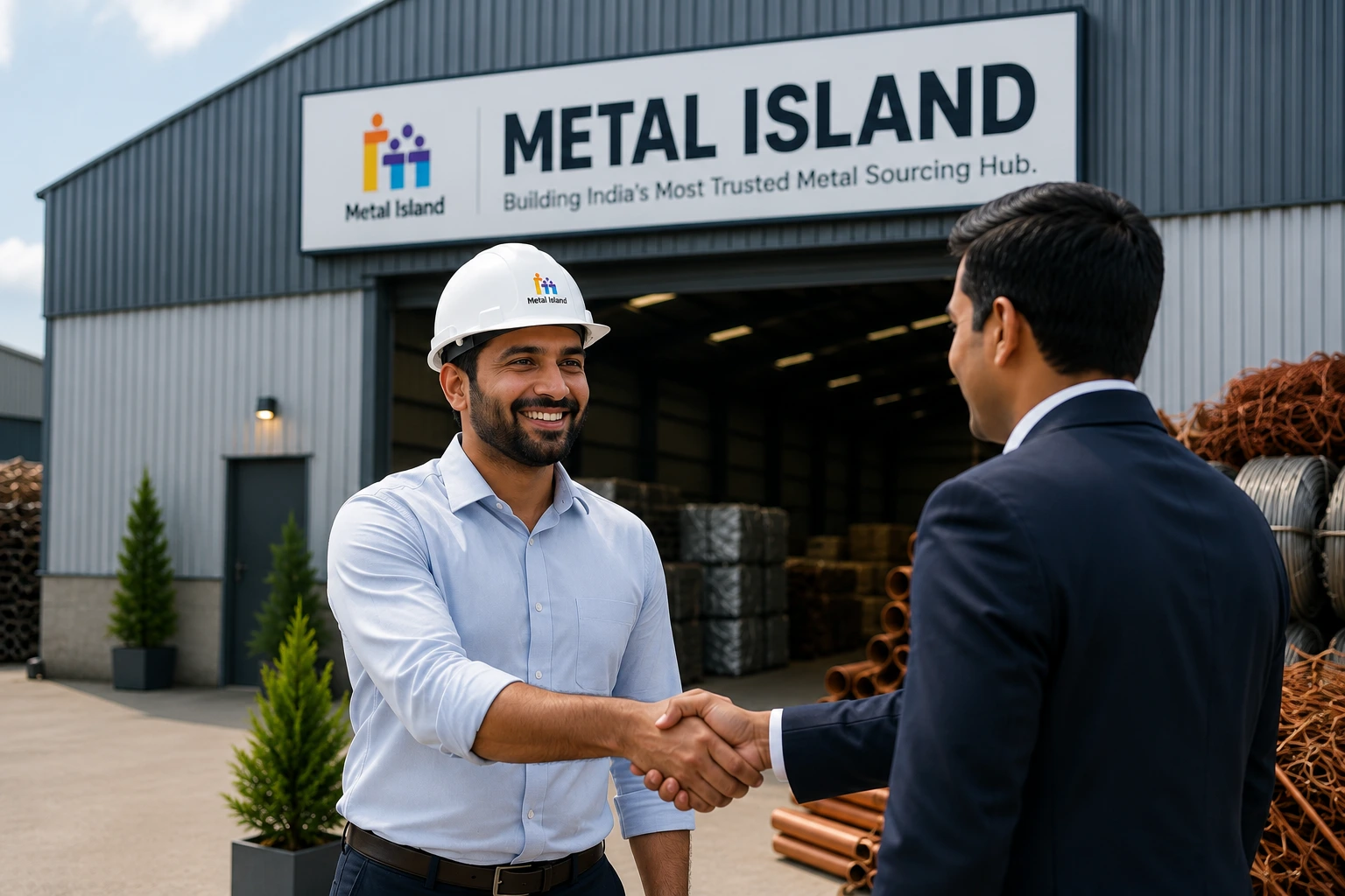 Contact Metal Island